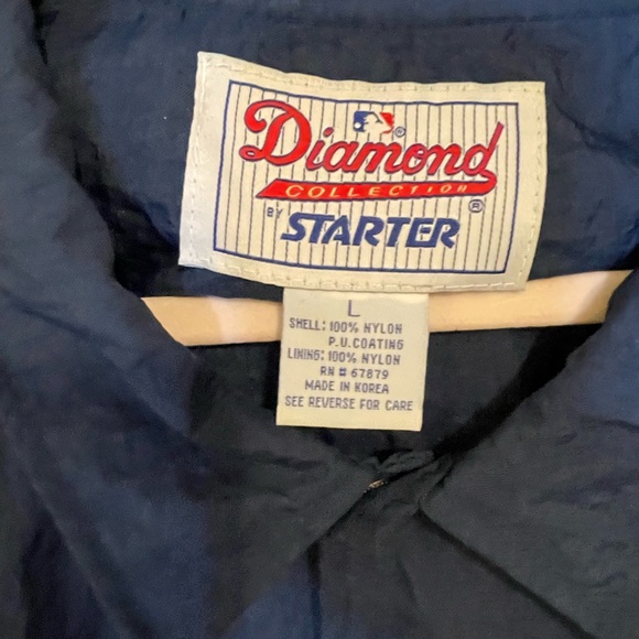 STARTER Atlanta Braves Navy and Red Braves Jacket - Picture 6 of 6